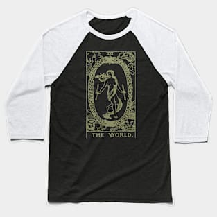 Golden Tarot - The World Baseball T-Shirt